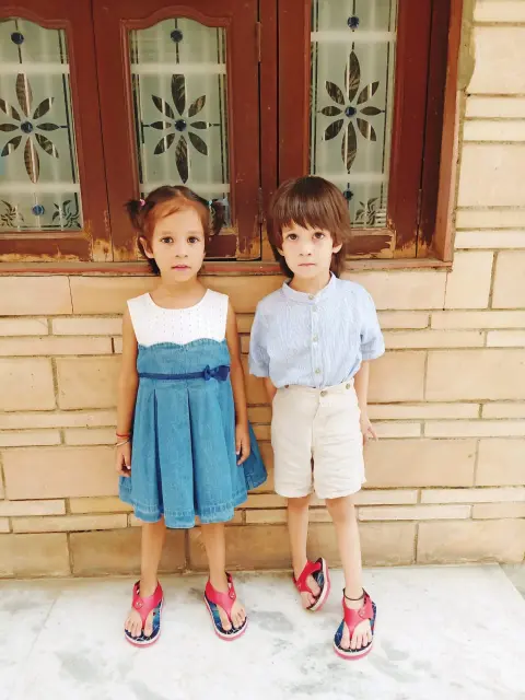 IVF success story – happy twin children