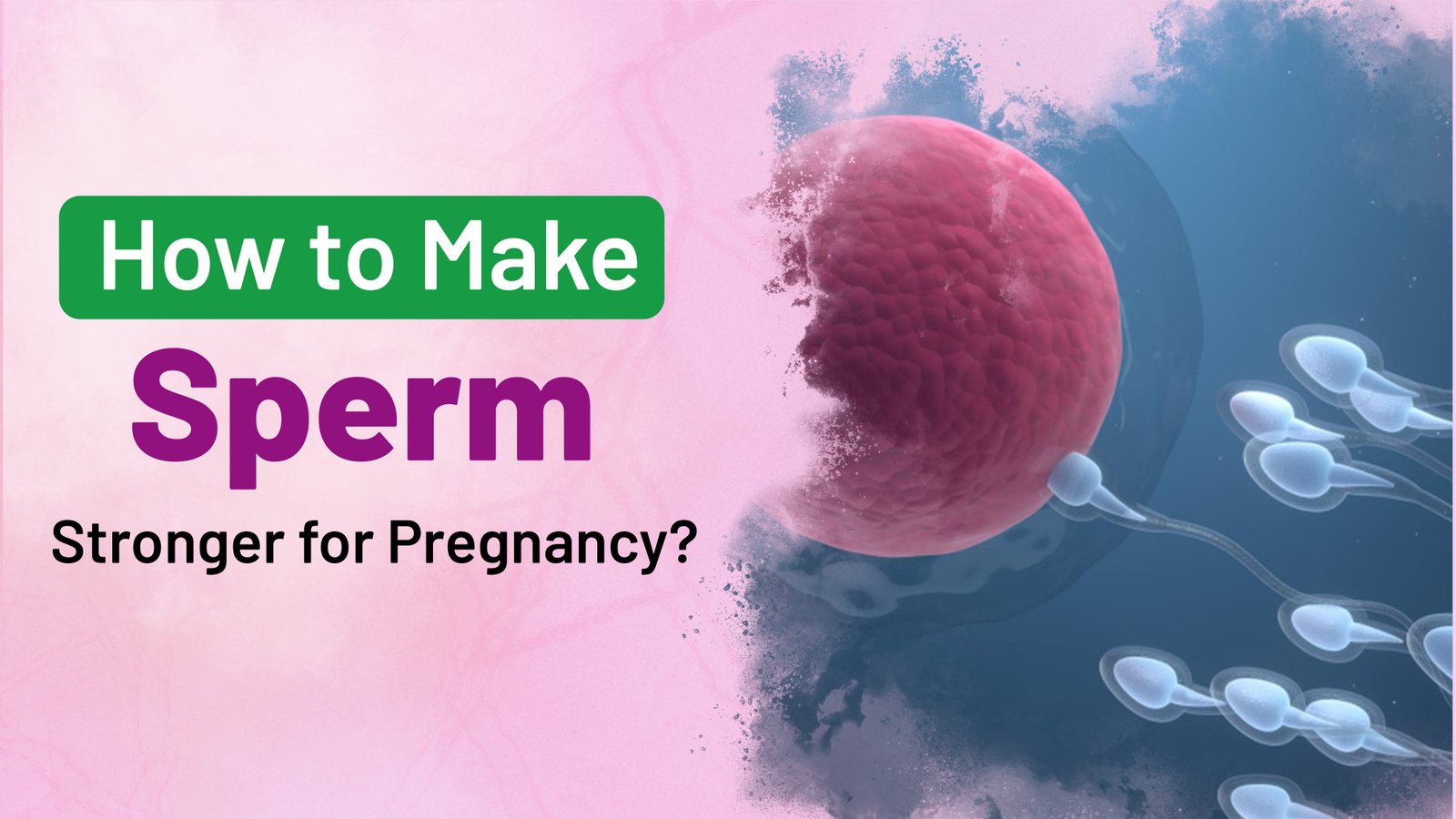 How to Make Sperm Stronger for Pregnancy?