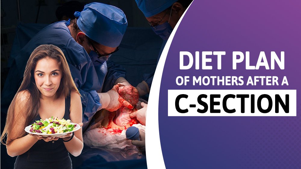 Diet Plan for Mothers After a C-Section