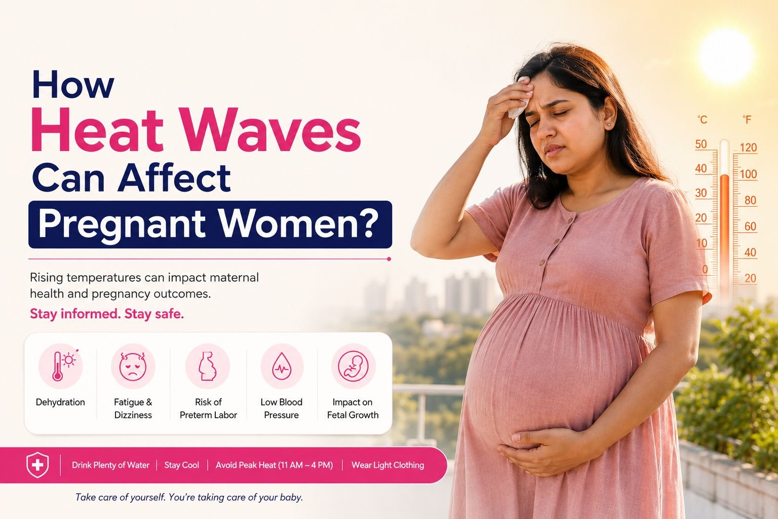 How Heat Waves Can Affect Pregnant Women?