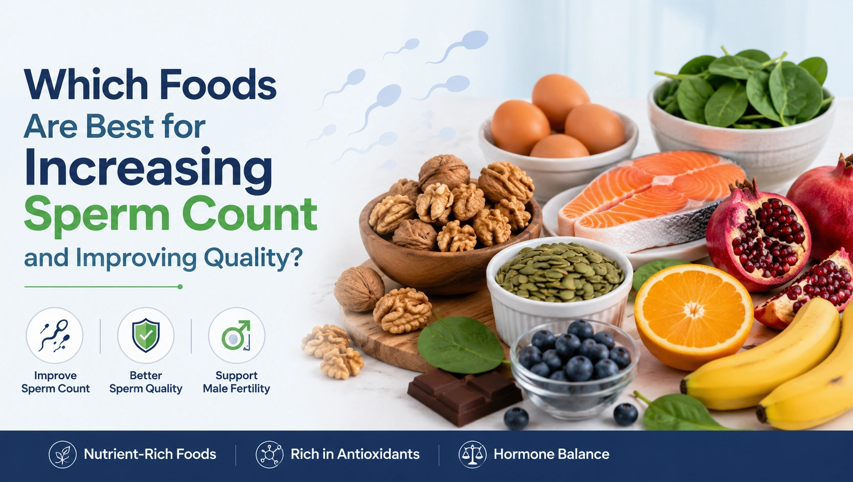 Which Foods Are Best for Increasing Sperm Count and Improving Quality?