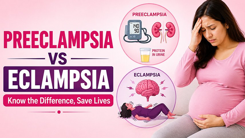 Preeclampsia vs Eclampsia