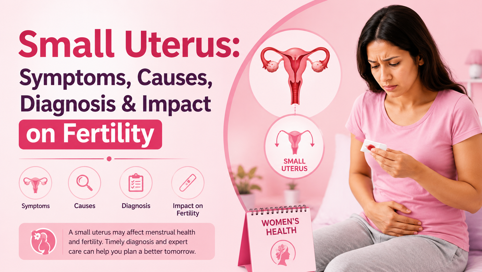Small Uterus: Symptoms, Causes, Diagnosis & Impact on Fertility