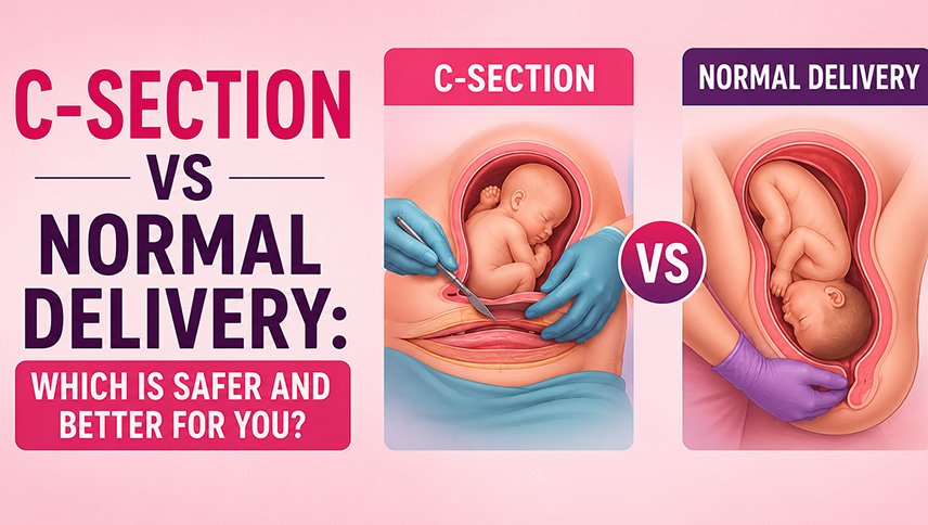 C-Section vs Normal Delivery