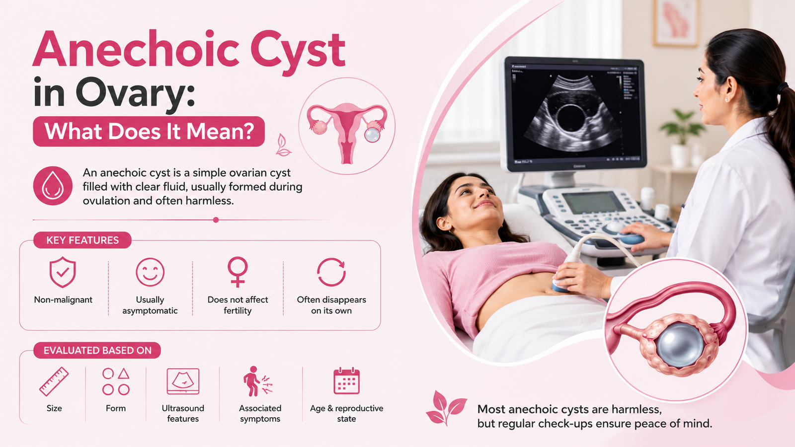 Anechoic Cyst in Ovary What Does It Mean